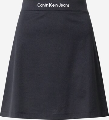 Calvin Klein Jeans Skirt in Black: front