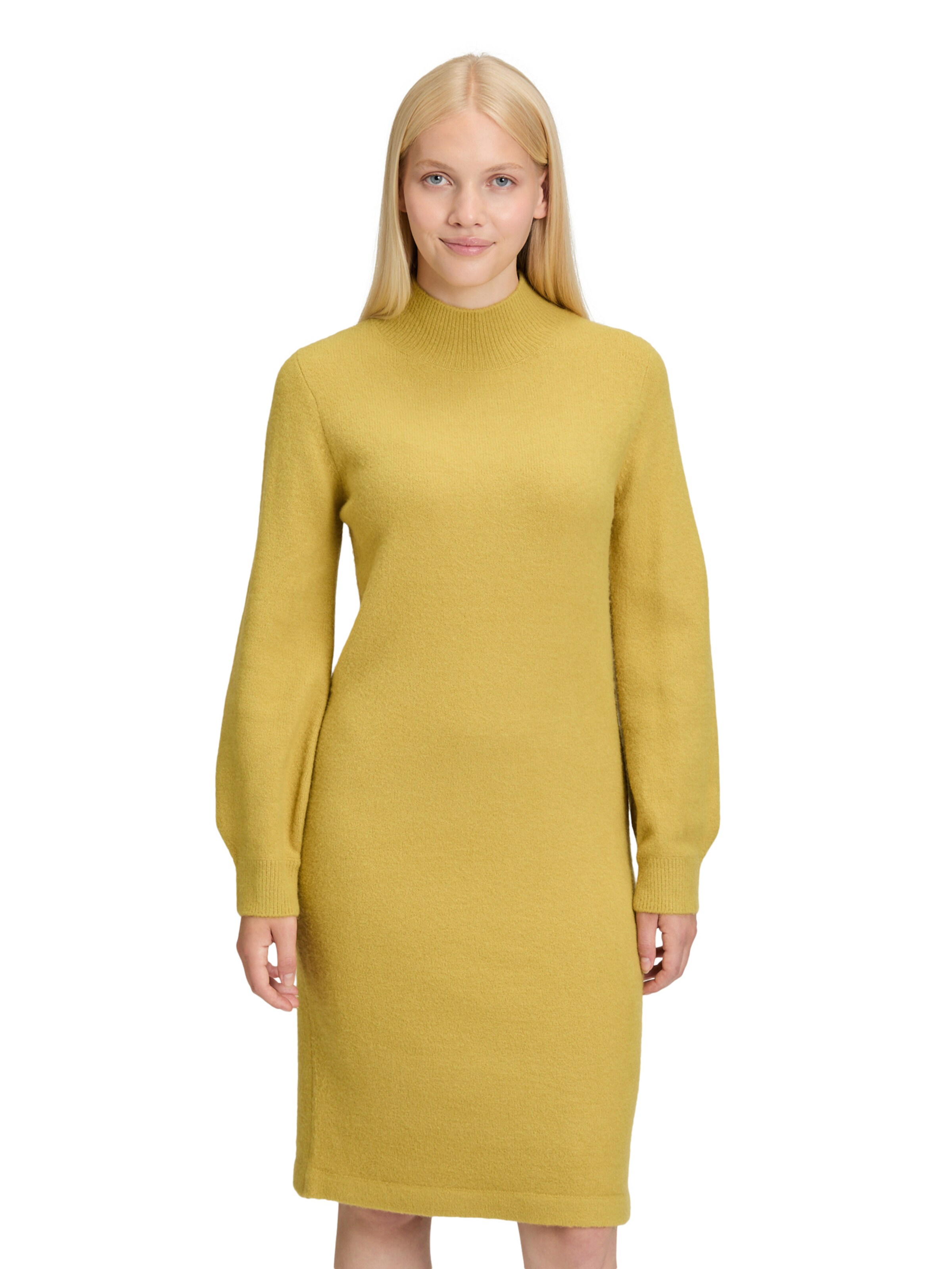 Robes en maille Cartoon en vert : devant