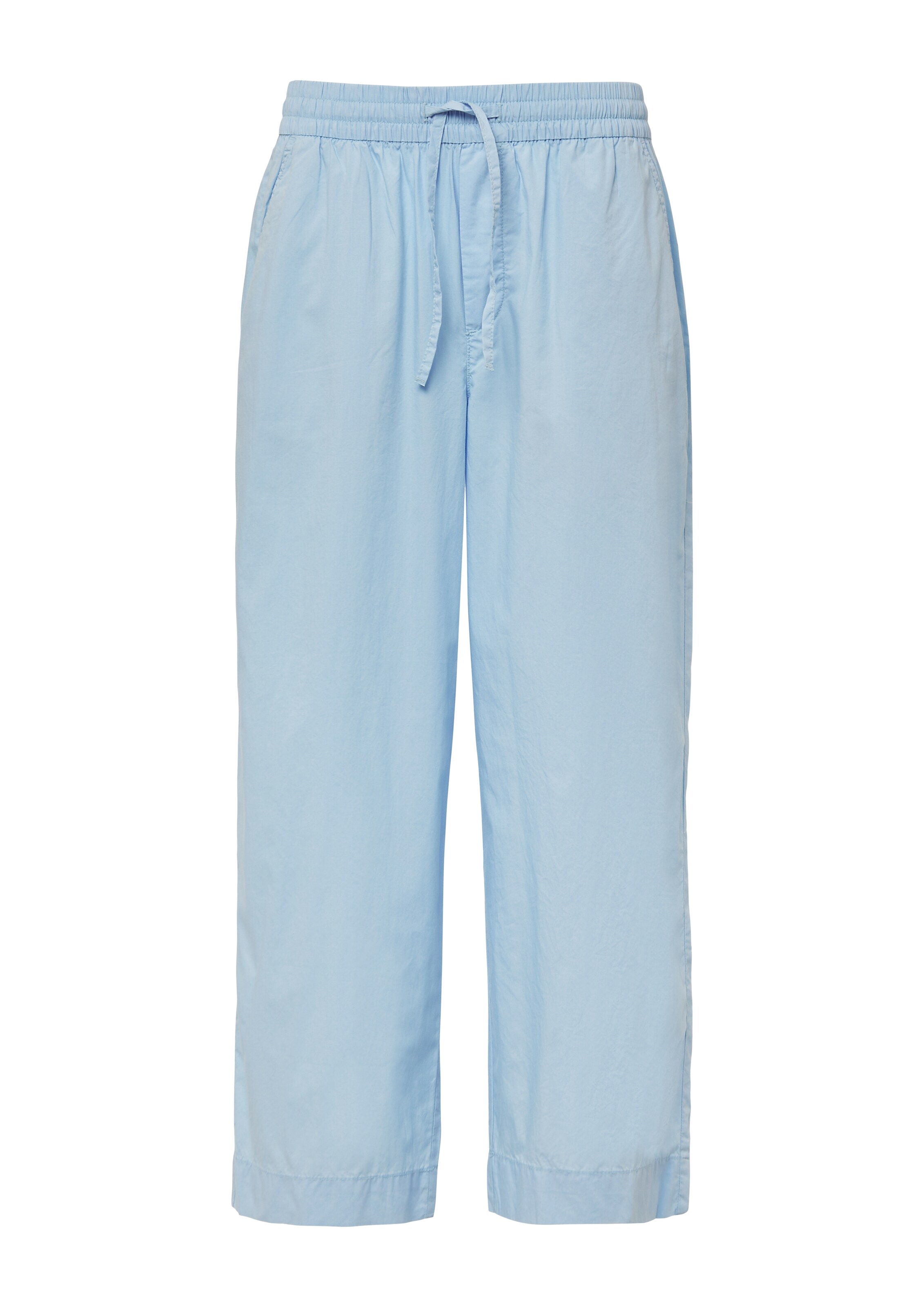 Wide Leg Pantalon s.Oliver en bleu : devant