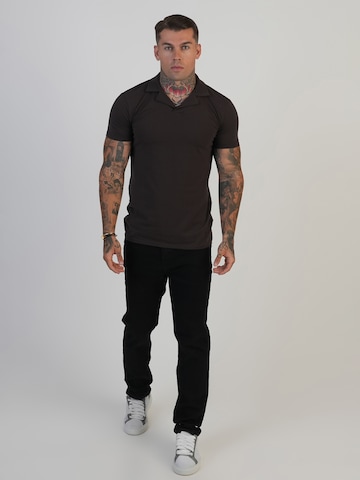 SikSilk Shirt in Brown