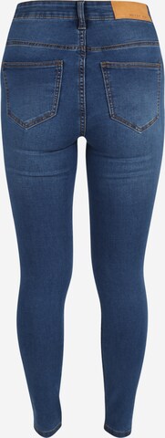Noisy May Petite Skinny Jeans 'CALLIE' in Blau