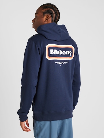 BILLABONG Sweatshirt 'FOUNDATION' in Blue: front