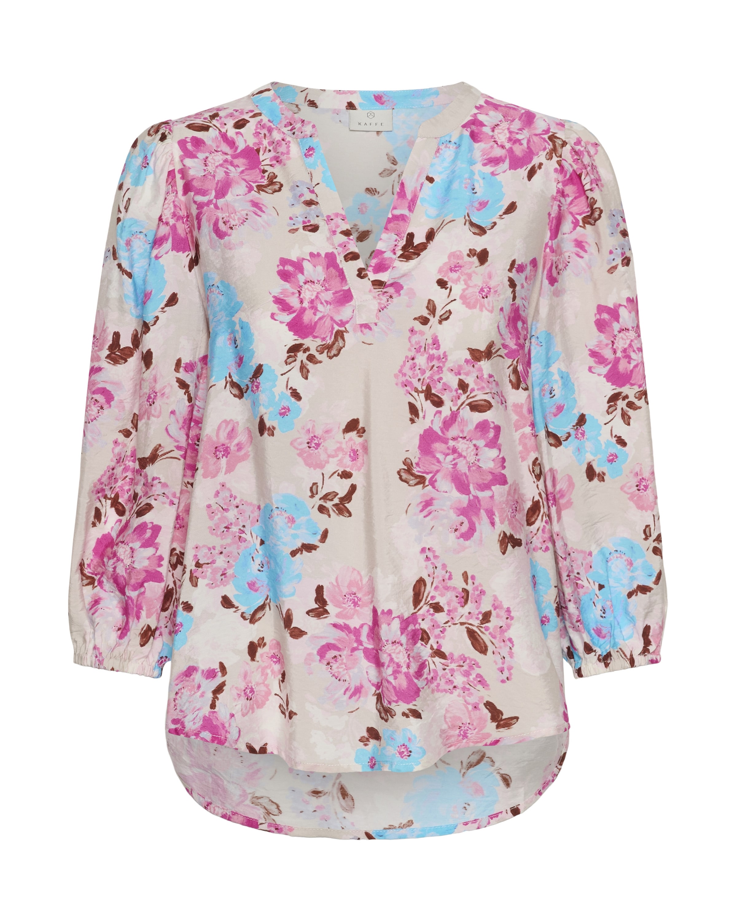 Kaffe Blouse 'KAHaisley' in Beige: front