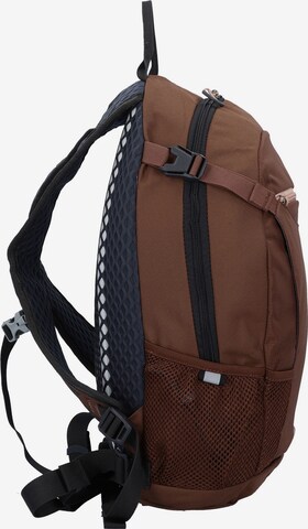 JACK WOLFSKIN Sports Backpack 'Velocity 12' in Brown