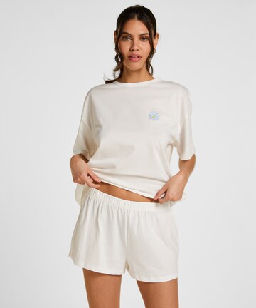 Hunkemöller Pyjama in Wit: voorkant