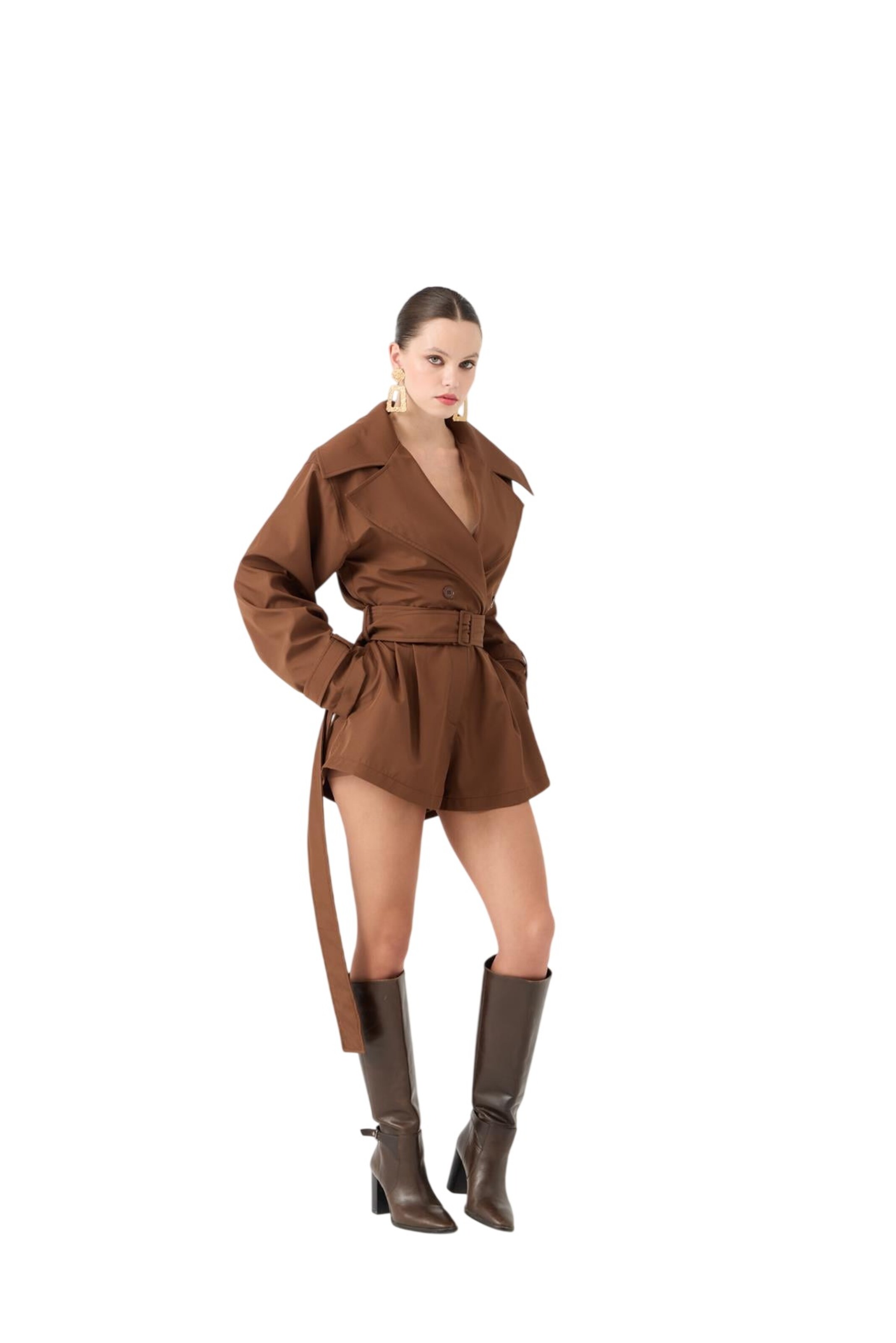 HOLLY LOLLY Jumpsuit in Braun