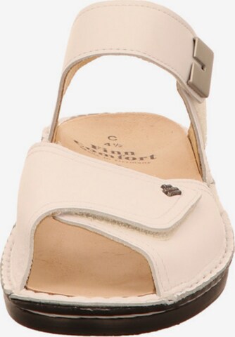 Finn Comfort Strap Sandals in Beige