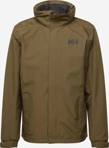 HELLY HANSEN Μπουφάν πεζοπορίας 'DUBLINER' σε πράσινο: μπροστά