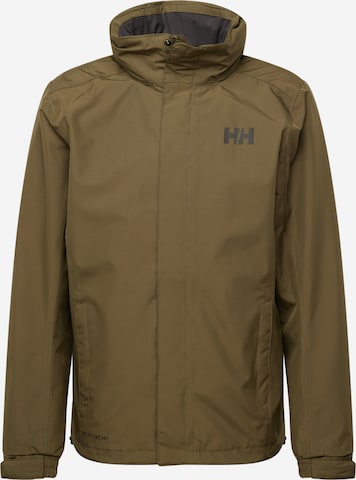 HELLY HANSEN Outdoorjas 'DUBLINER' in Groen: voorkant