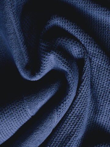 SCHIESSER Handtuch 'Turin' in Blau