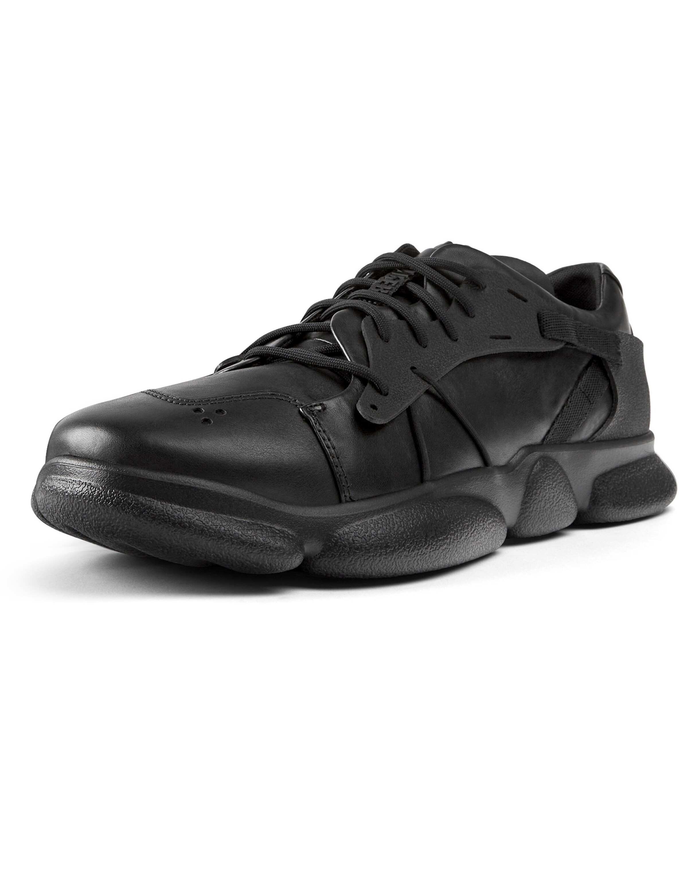 Sneaker bassa 'Karst' di CAMPER in nero: frontale