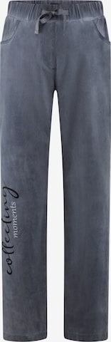 MIAMODA Regular Pants in Grey: front