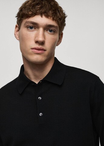 MANGO MAN Pullover 'Willys' in Schwarz
