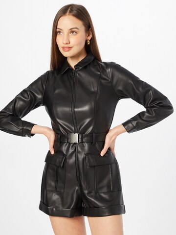 Bardot Jumpsuit in Black: front