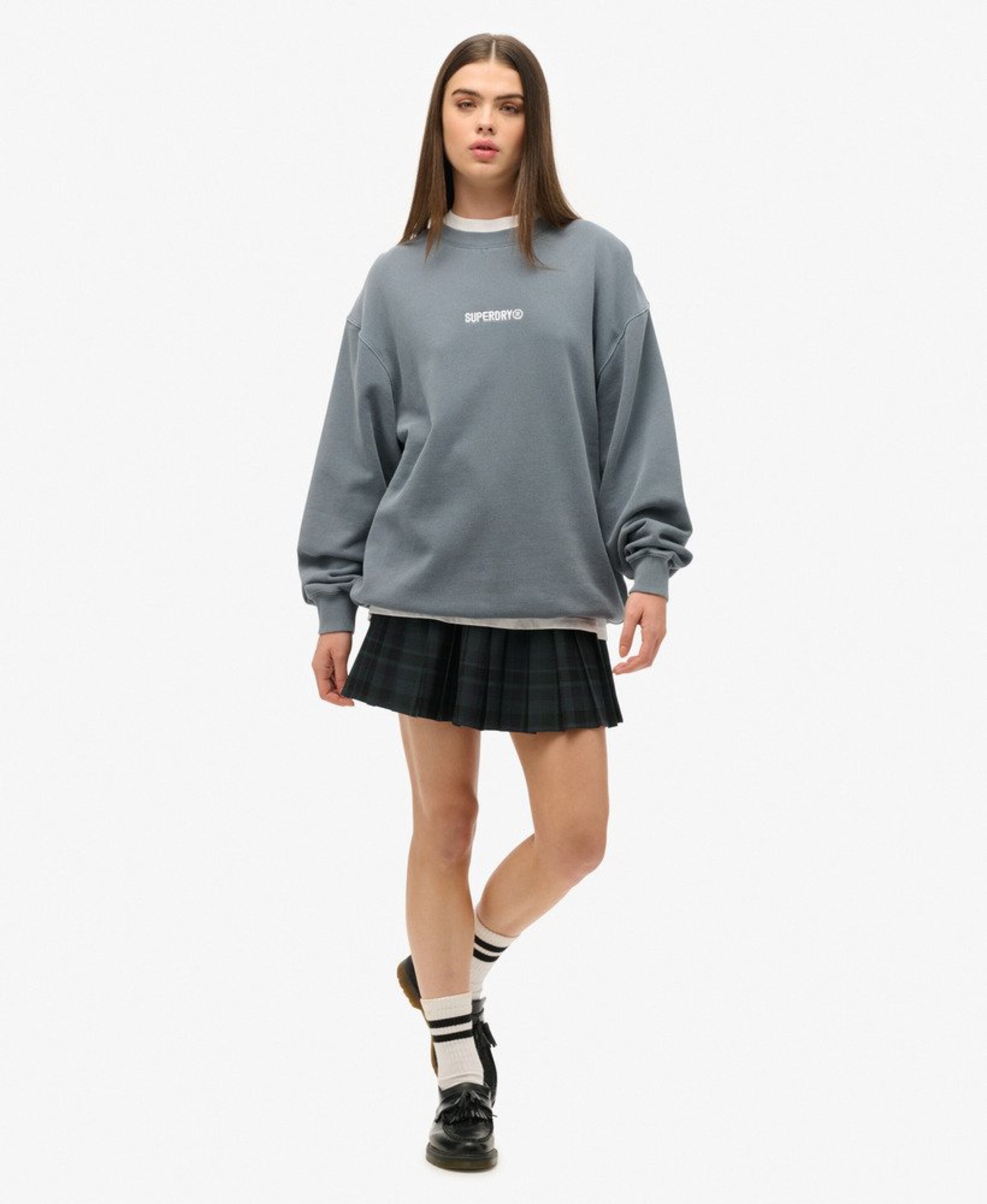 Sweat-shirt Superdry en bleu