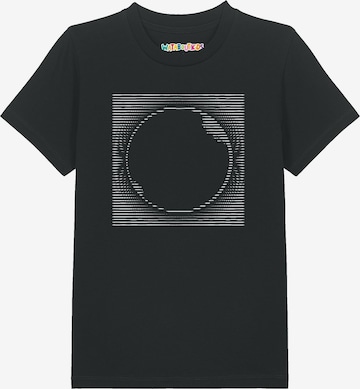 T-Shirt 'Sonnenfinsternis' watabout.kids en noir : devant