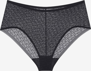 TRIUMPH Maxislip ' Red Label Triumph Signature Sheer ' in Schwarz: Vorderseite