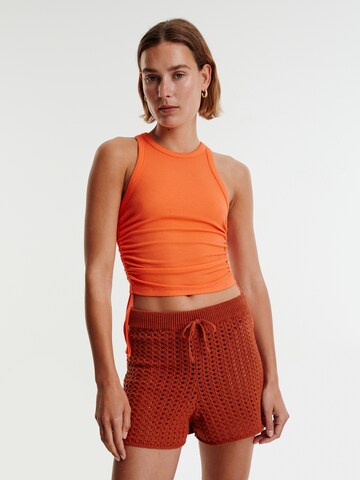 EDITED - Top 'Lovis' en naranja: frente