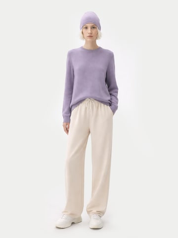 GOBI Cashmere Sweater 'Cashmere Hat & Sweater Set' in Purple
