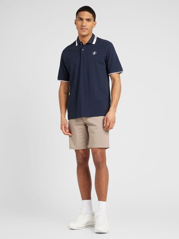 JACK & JONES Poloshirt 'HASS' in Blau