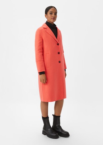 Manteau mi-saison comma casual identity en orange