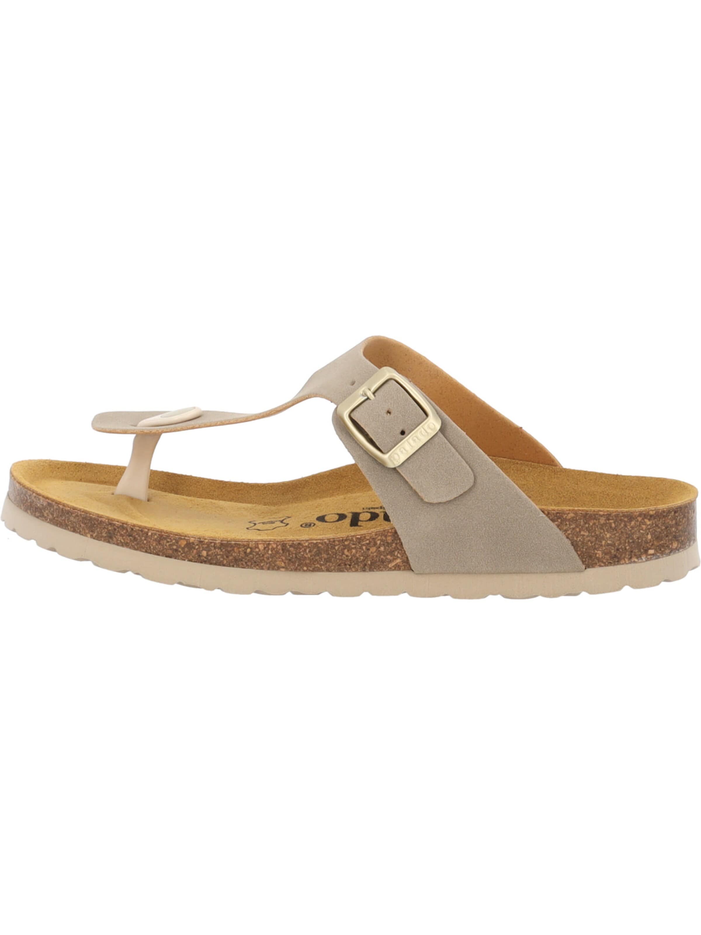 Palado T-bar sandals 'Palado Kos Avelina' in Grey