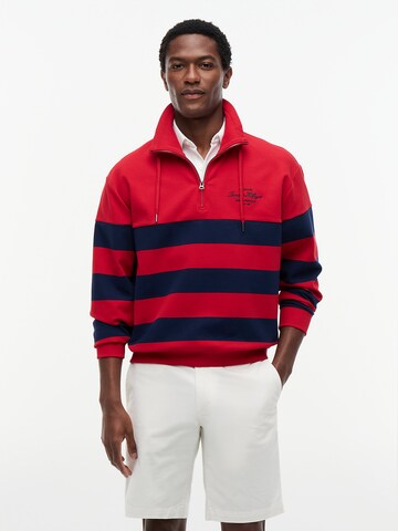 Sweat-shirt TOMMY HILFIGER en rouge : devant