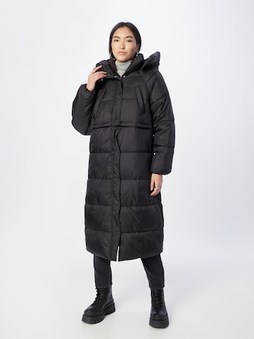 Pimkie Χειμερινό παλτό σε μαύρο: μπροστά