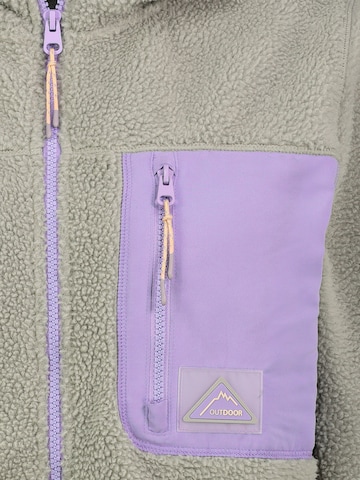 Sublevel Funktionsfleecejacke 'ZIP' in Grau