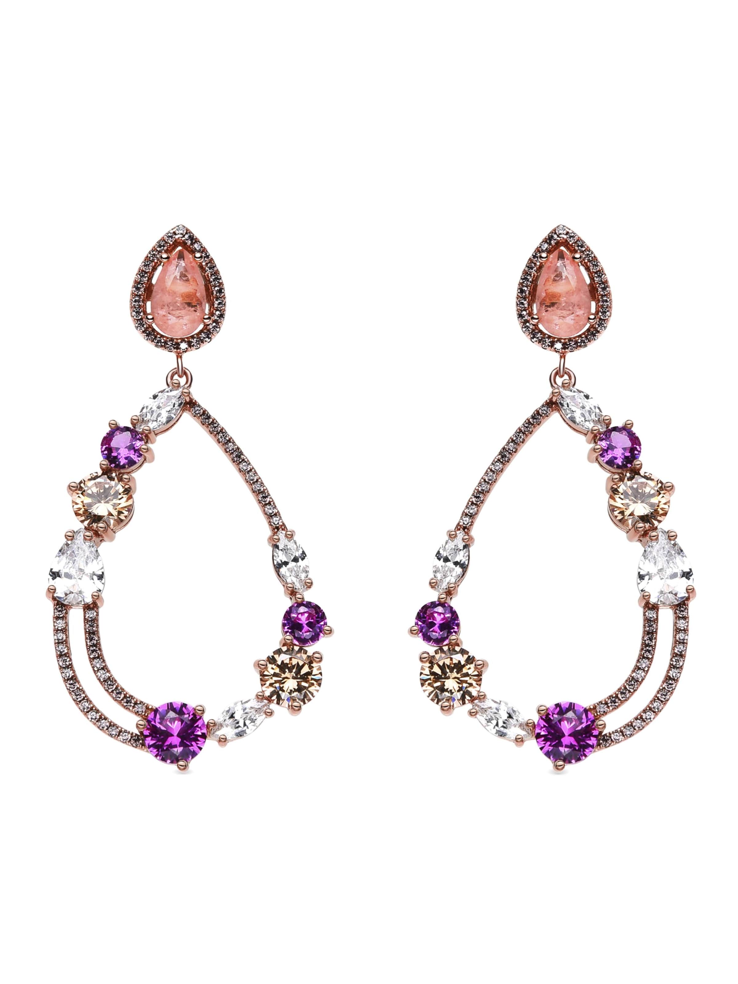 Luxenter - Pendientes 'OVERASH' en Mezcla de colores: frente