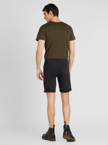 BLEND Regular Shorts in Schwarz