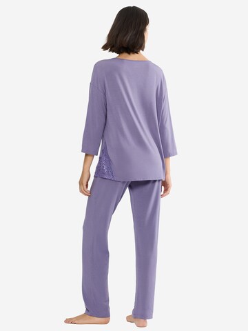 TRIUMPH Pajama ' Red Label Timeless Sensuality ' in Purple