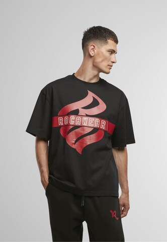 ROCAWEAR T-Shirt 'Pro' in Schwarz