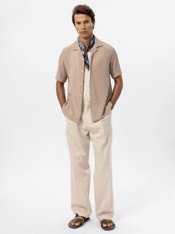 Regular fit Camicia di Antioch in beige