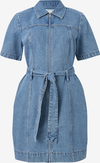Calvin Klein Jeans Kleid 'Belted' in 34-36 in blue denim, Produktansicht