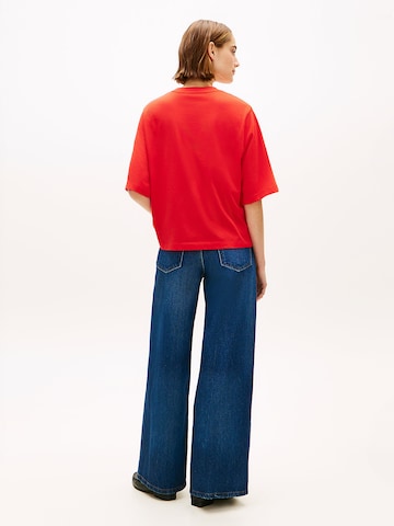 TOMMY HILFIGER T-Shirt in Rot