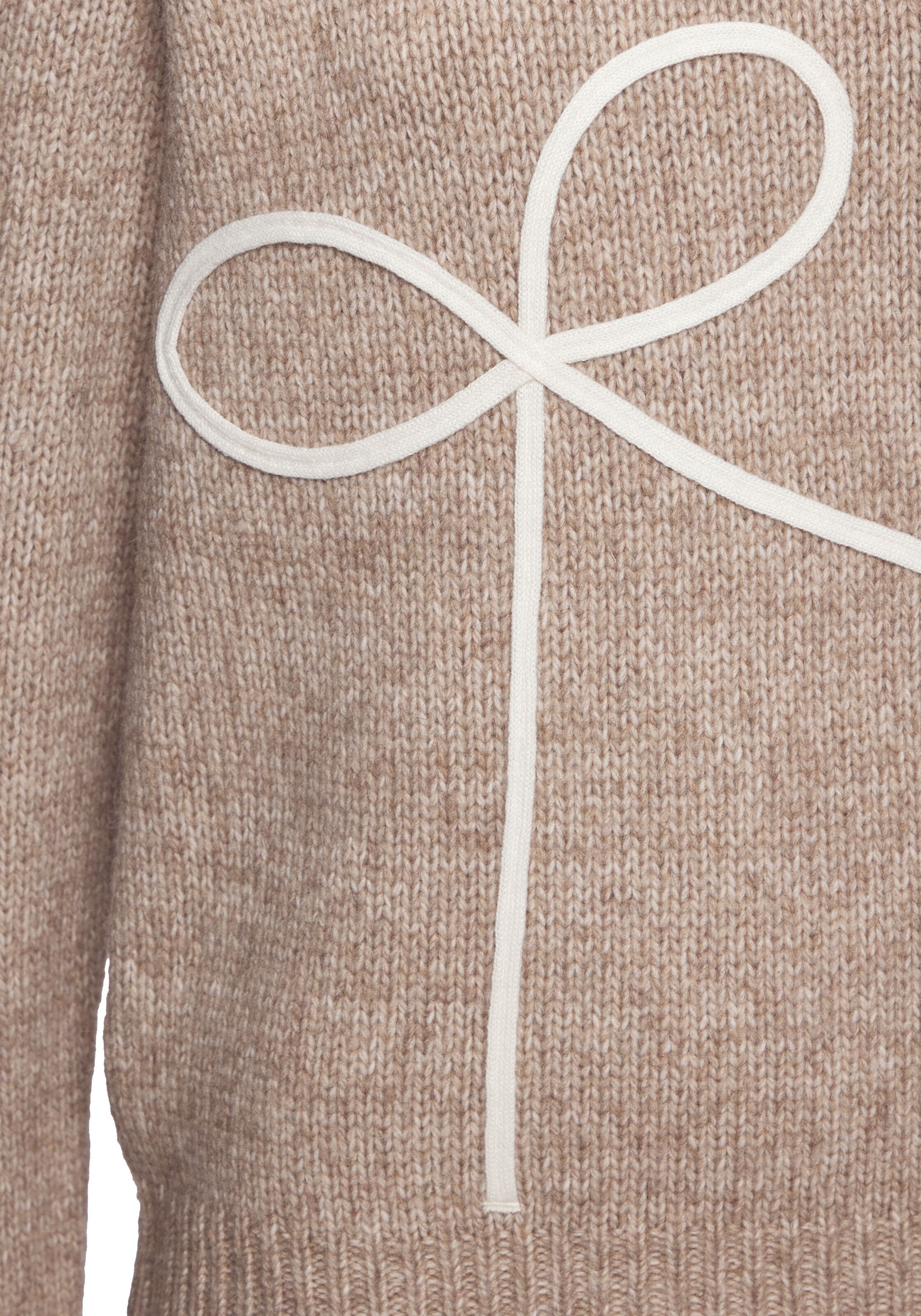 LASCANA Sweater in Beige