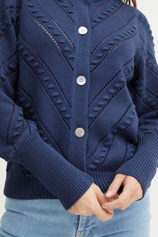 PULZ Jeans Knit Cardigan 'Amy' in Blue