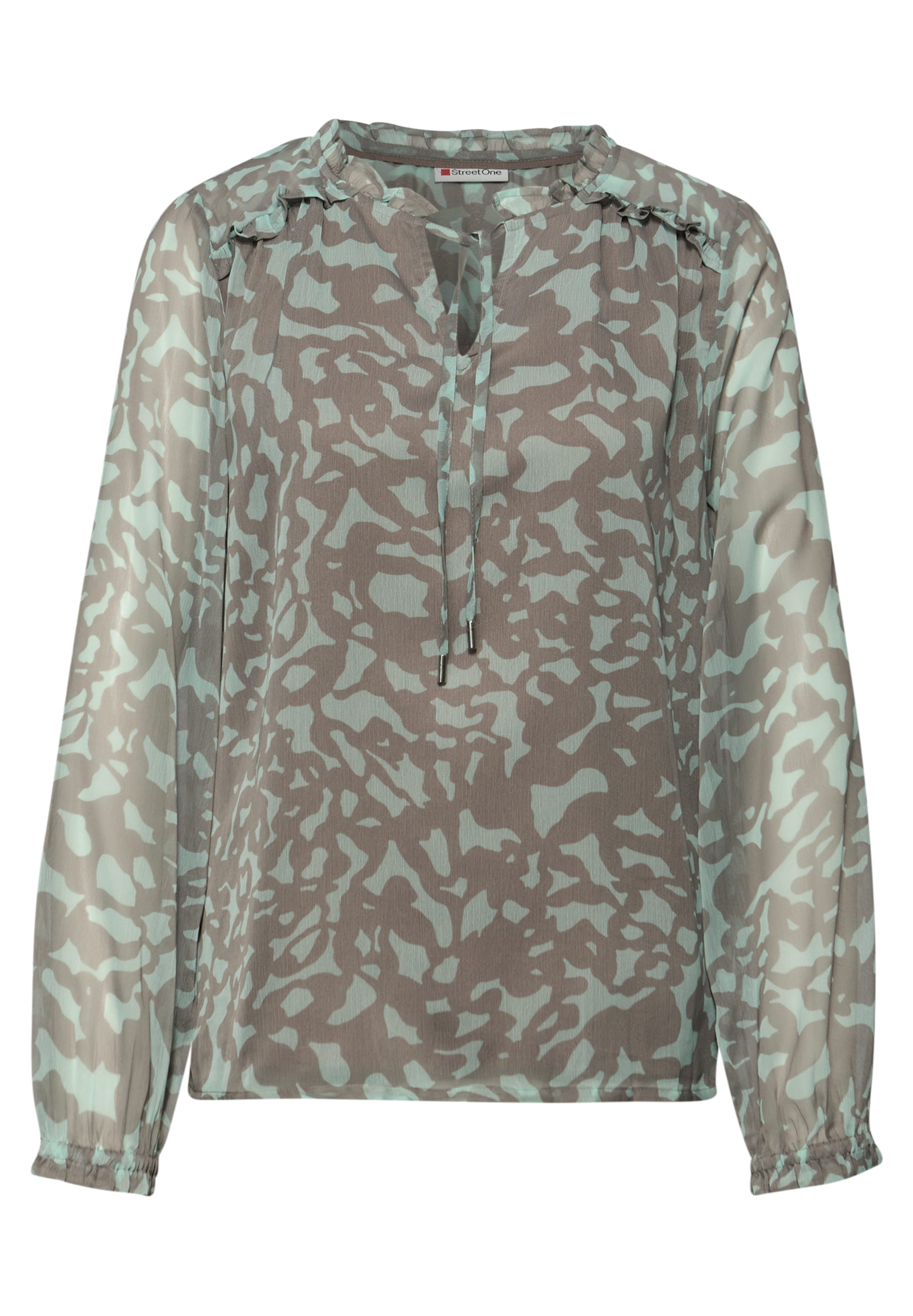 STREET ONE Blouse in Green: front