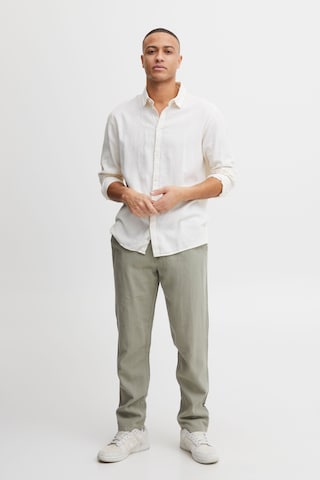!Solid جينز مضبوط قميص 'Enea' بلون أبيض