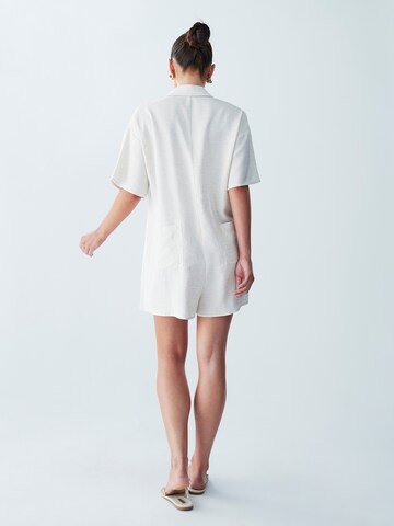 Tuta jumpsuit 'Amalfi' di St MRLO in beige: dietro