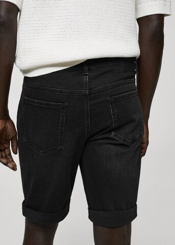 MANGO MAN Slim fit Jeans 'Rock' in Black