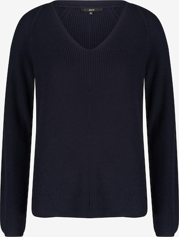 Pull-over zero en bleu : devant