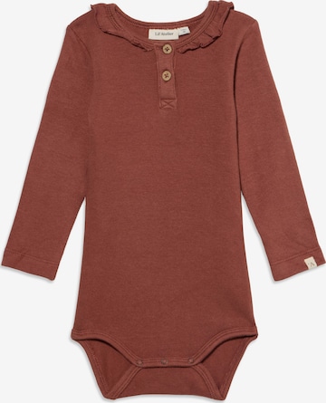 Tutina / body per bambino 'NBFTHORO' di Lil'Atelier in marrone: frontale