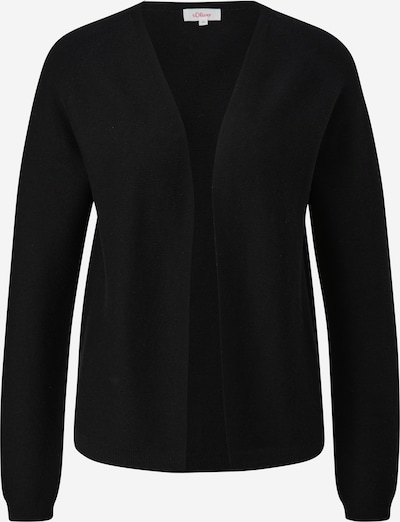 s.Oliver Knit cardigan in Black, Item view