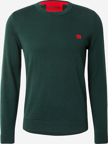 Pull-over 'San Cassius-C1' HUGO en vert : devant