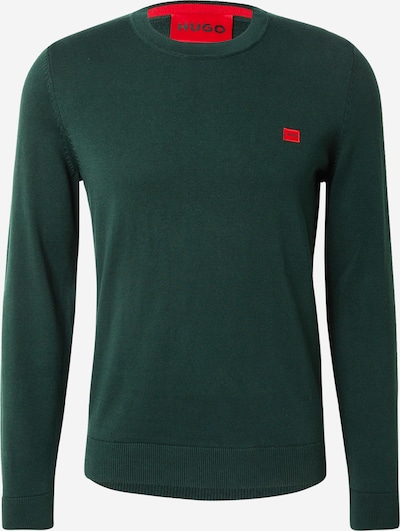 HUGO Pulover 'San Cassius-C1' u smaragdno zelena, Pregled proizvoda