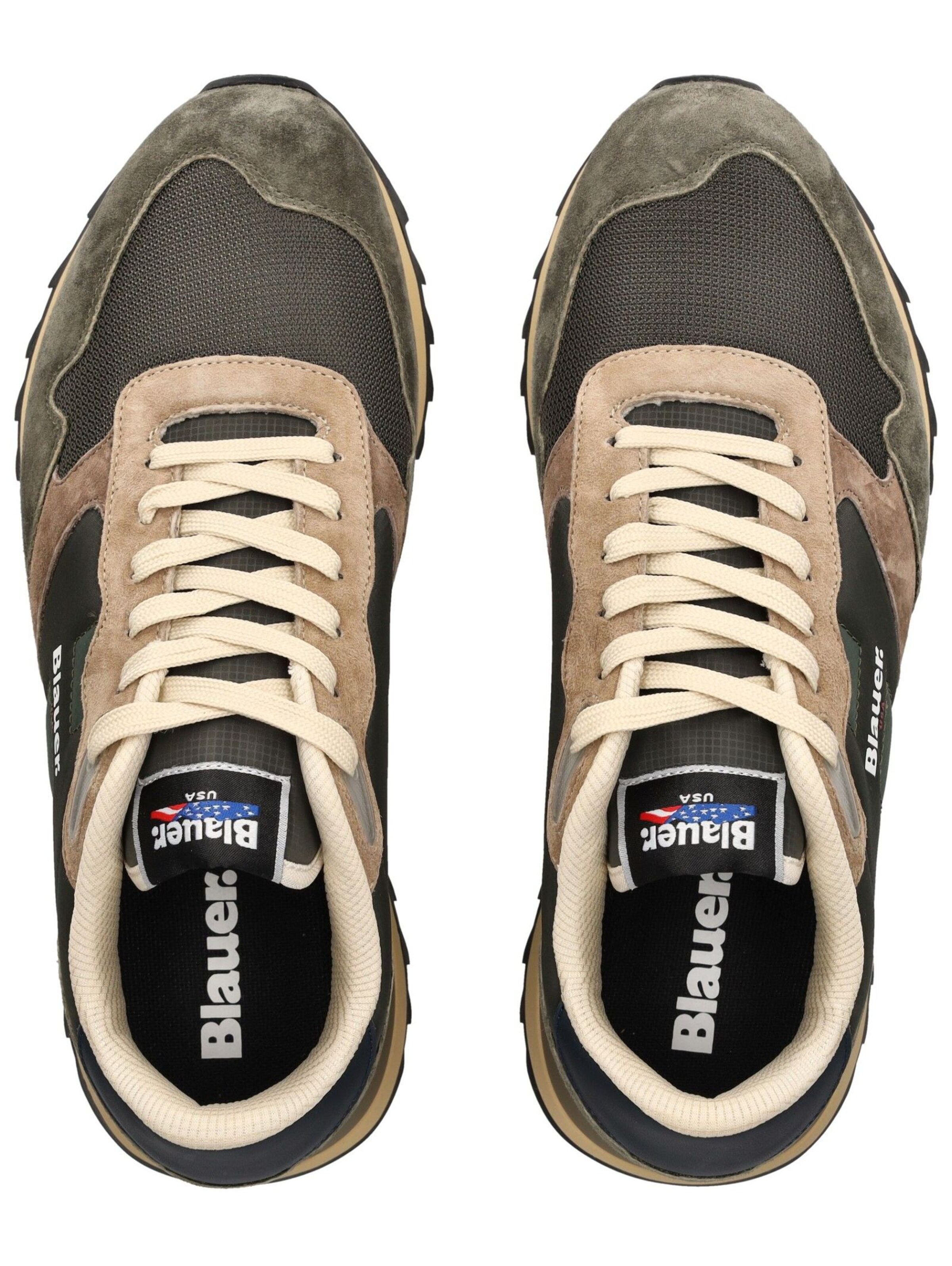 Baskets basses Blauer.USA en vert