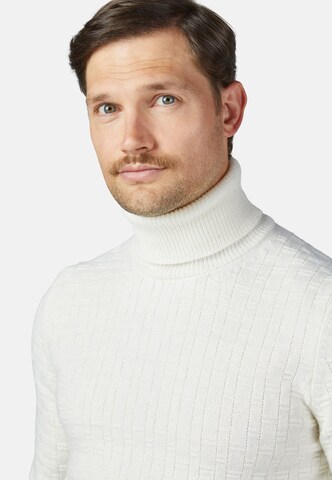 HECHTER PARIS Strickpullover 'Basic' in Weiß
