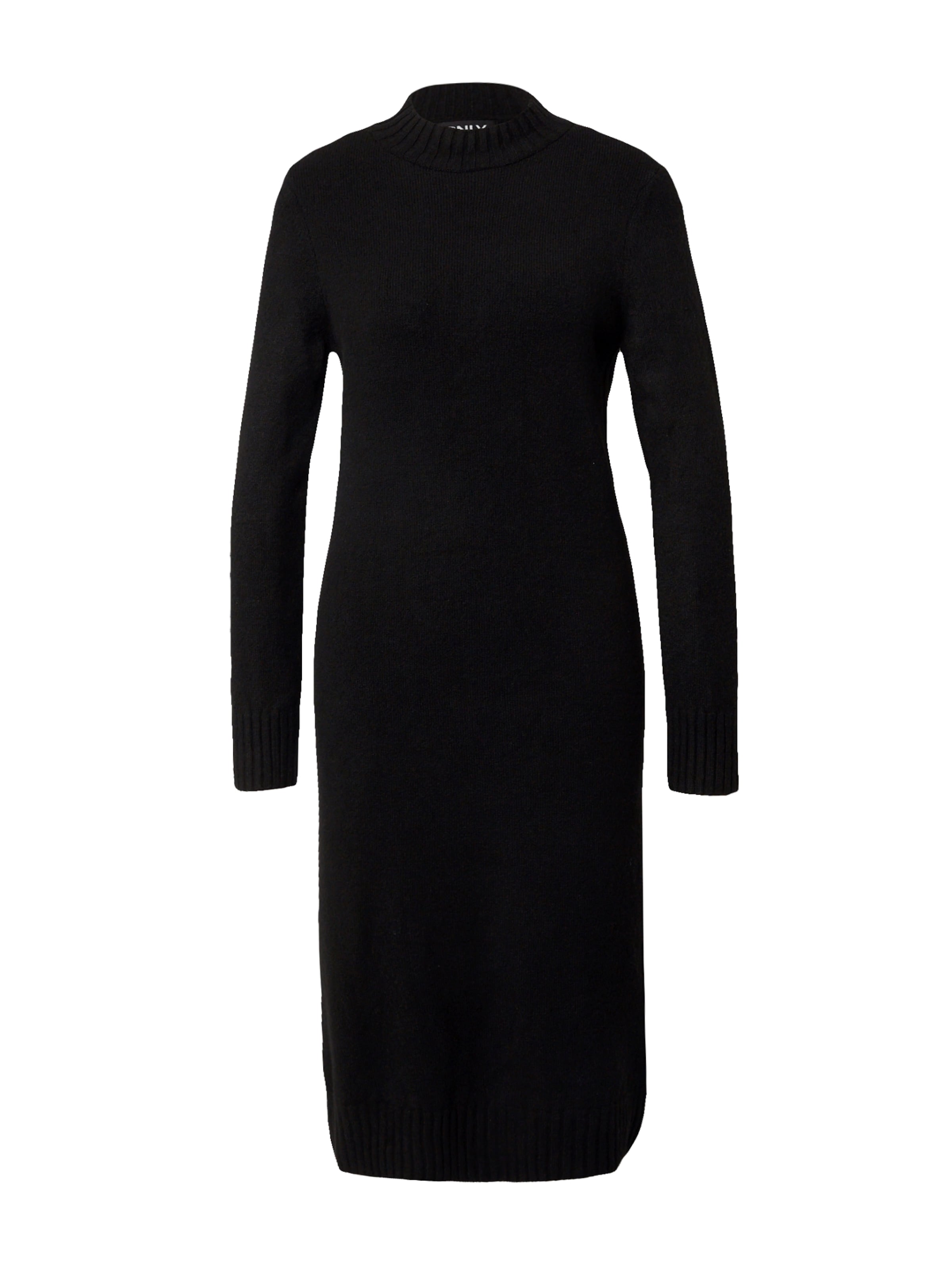 ONLY Kootud kleit 'KENDEL', värv must: eest vaates